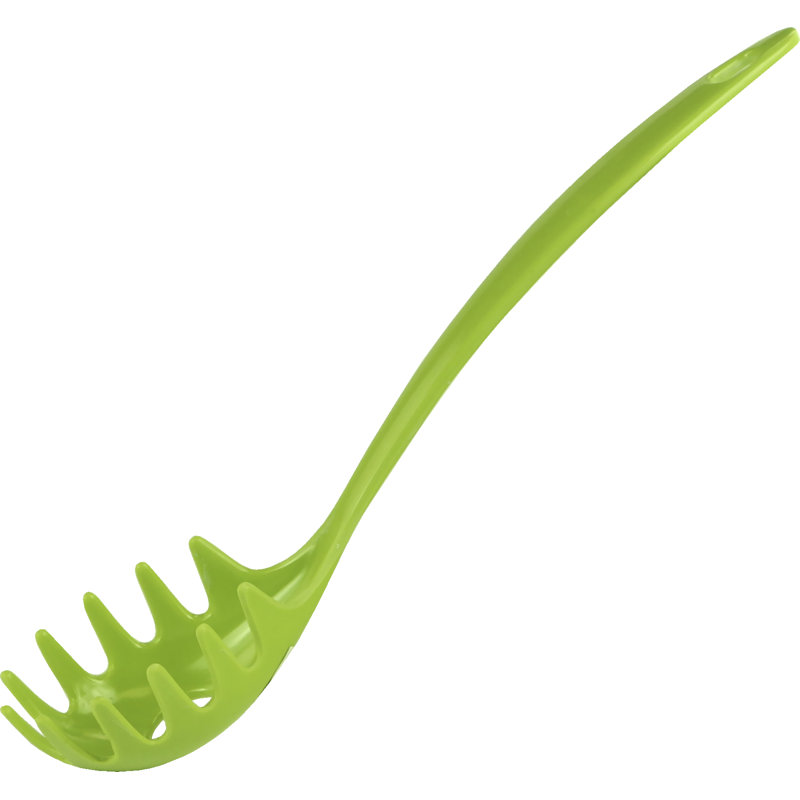 Reston Lloyd Melamine Cooking Spaghetti Fork, Green