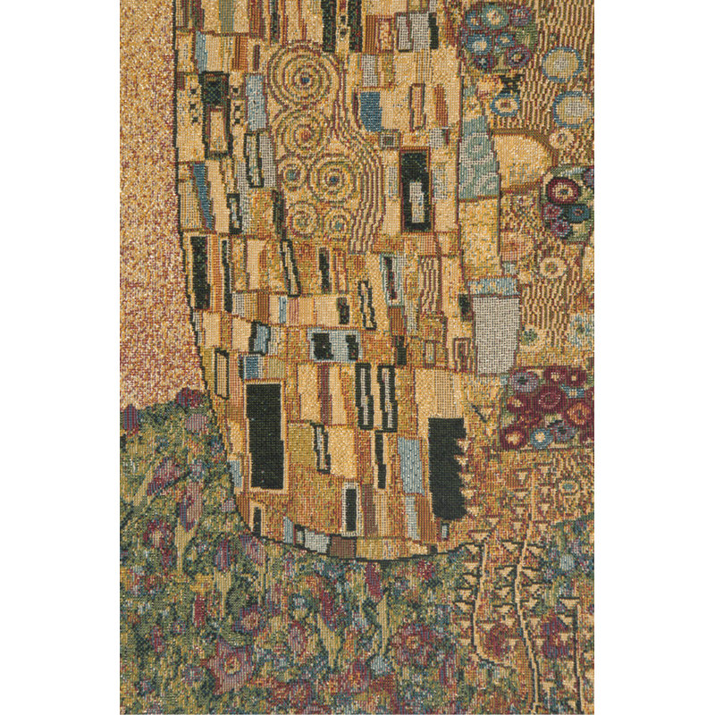 Italian Loom Woven Cotton Blend Wall Hanging, 12" H x 9" W
