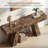 63″Wooden Console Table with Drawers–Entryway/Hallway Sofa Table-1663265132-1663265134