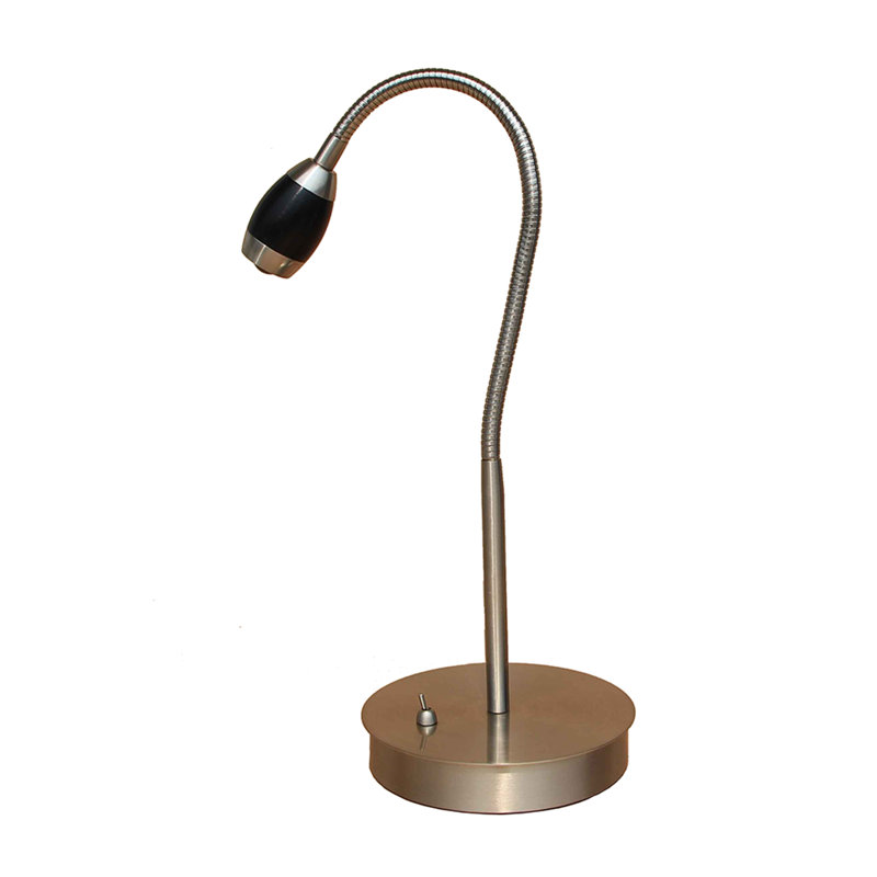 Soho Adjustable Metal Desk Lamp, Black
