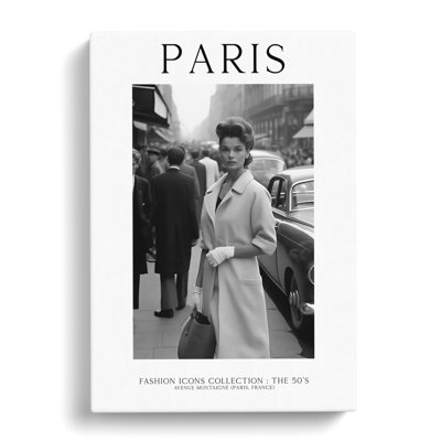 Fashion Icons Woman Paris France