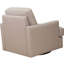 Chaise pivotante en cuir Waldwick-1086518042