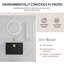 meuble-lavabo mural moderne de qualité minimaliste avec lavabo en céramique et armoires latérales-186207603