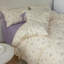 Ensemble de housse de couette à imprimé floral en pur coton-109991289-109991299