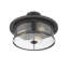 Plafonnier encastré cylindrique simple 15,75 po Attah-1182939750