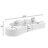Canapé modulaire 2 pièces sans assemblage Dervil-1115200043