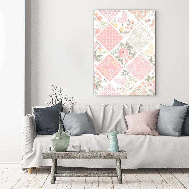 Floral - Wrapped Canvas Print