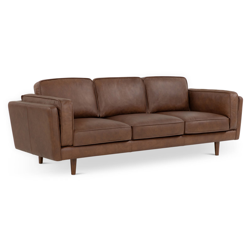 Noria 90 Inch Sofa, Brown