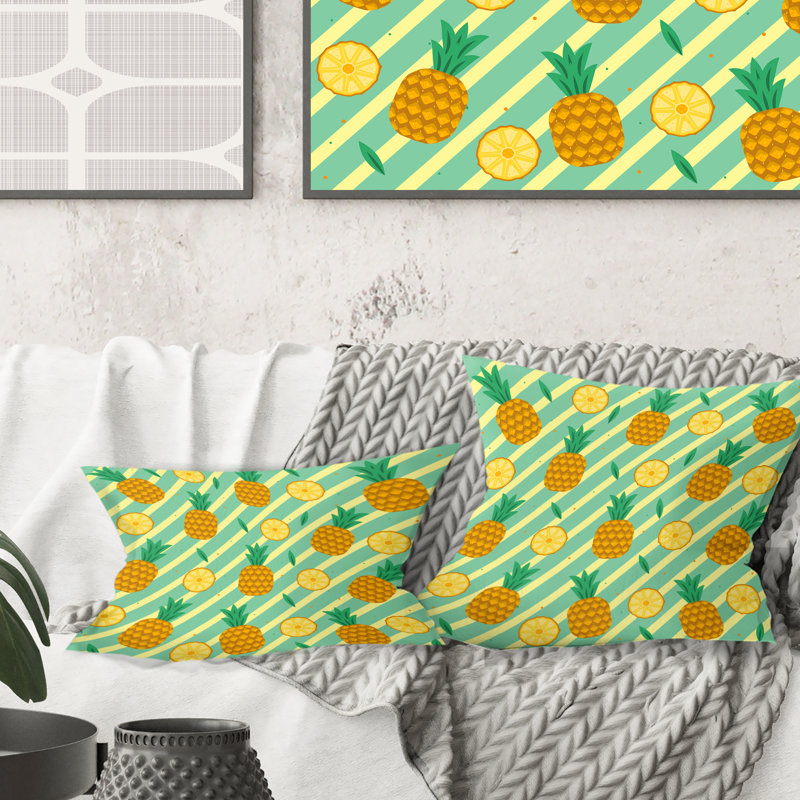 Coussin lombaire bliss i ananas summer