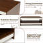 Kavel Frame Coffee Table with Storage