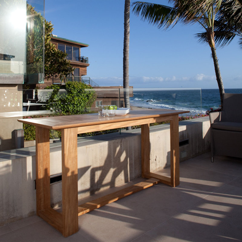Diuri Rectangular Teak Outdoor Buffet & Console Table