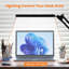 Desk Lamp, Eye Caring LED Desk Light, Adjustable Swing Arm, 12w Study Lamp for Office