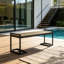 BANC EN BOIS ET MÉTAL-129028200
