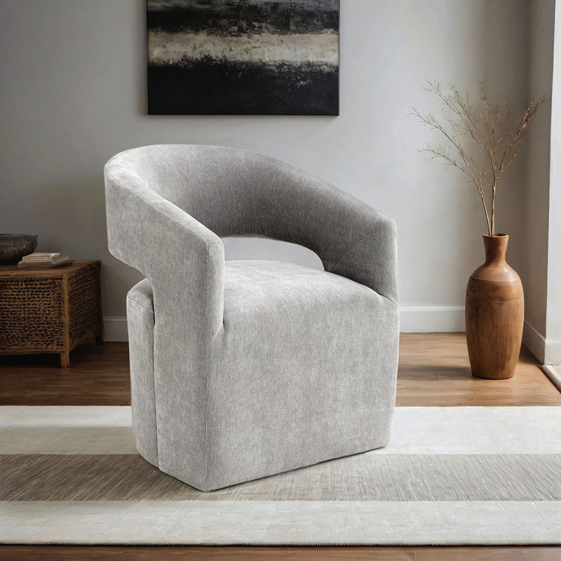 Accent Chair, Light Gray