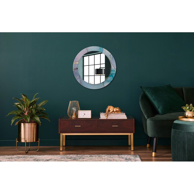 Huldar Glass Flat Wall Mirror