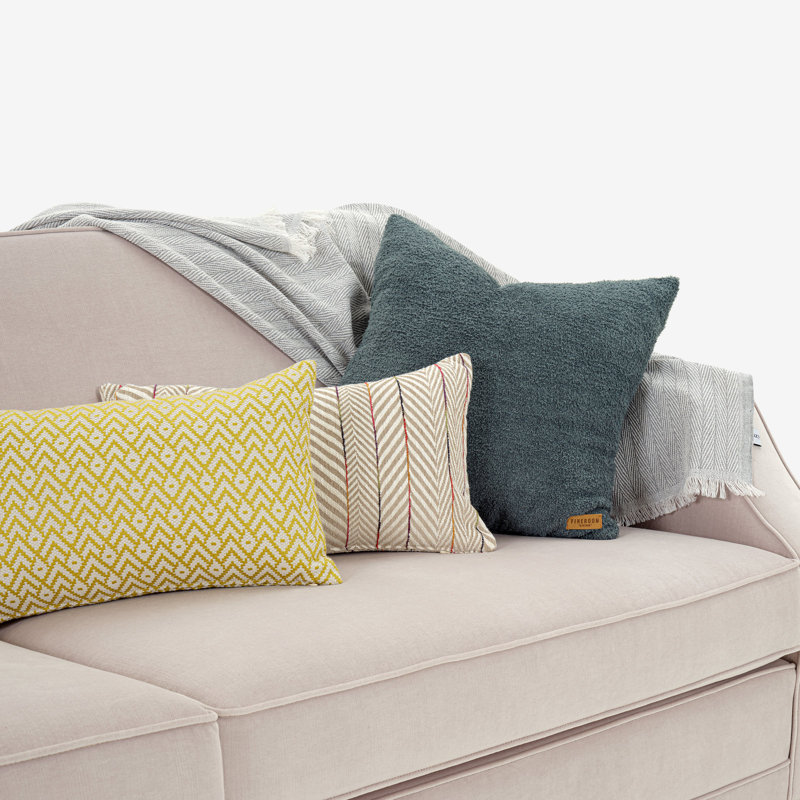 Ghadir Geometric Rectangular Lumbar Cushion