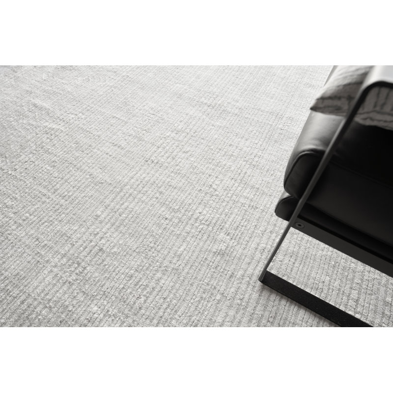 Rossini Striped Area Rug in Ivory, Rectangle 4' x 6'