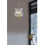Mini-luminaire suspendu d'intérieur en laiton poli 3 lumières avec bol en verre grainé transparent et candélabre intérieur de style bougie