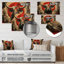 Taureau rouge, astrologie, taureaux courages - bovins, art mural-922652358-922652354