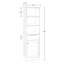Grande armoire à literie pour la salle de bain avec tiroir et tablettes Ashland de RiverRidge