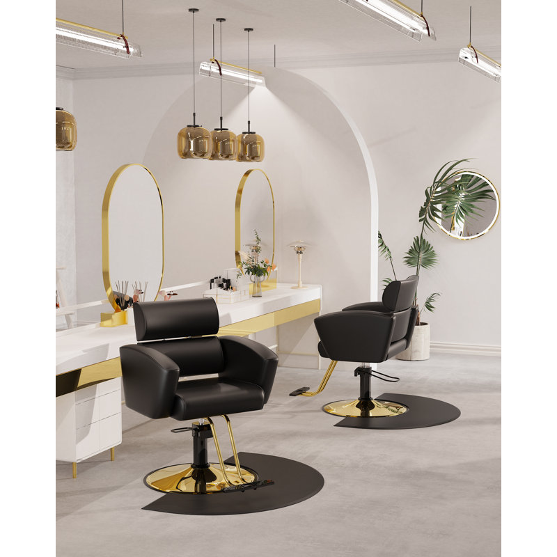 Fauteuil de massage en simili cuir Farin, Noir