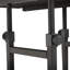 Bureau debout mobile, hauteur réglable 31,5 pouces