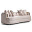 Carmela 102'' Square Arm Curved Sofa