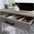 Writing Table, Grayish Brown Finish