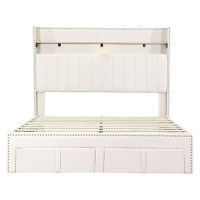 Caida Upholstered Storage Bed