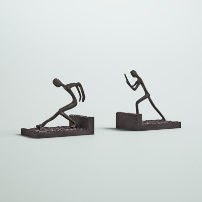 Zeno Non-skid Bookends