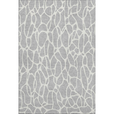 Premium Machine Washable Guada AMF1024 Geometric Rug
