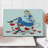 Ambesonne Alice in Wonderland Cutting Board Large Size Lady with Tea Multicolor