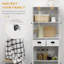 Garde-manger autoportant 61 po, blanc
