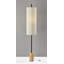Delmare 60.5'' Matte Column Floor Lamp