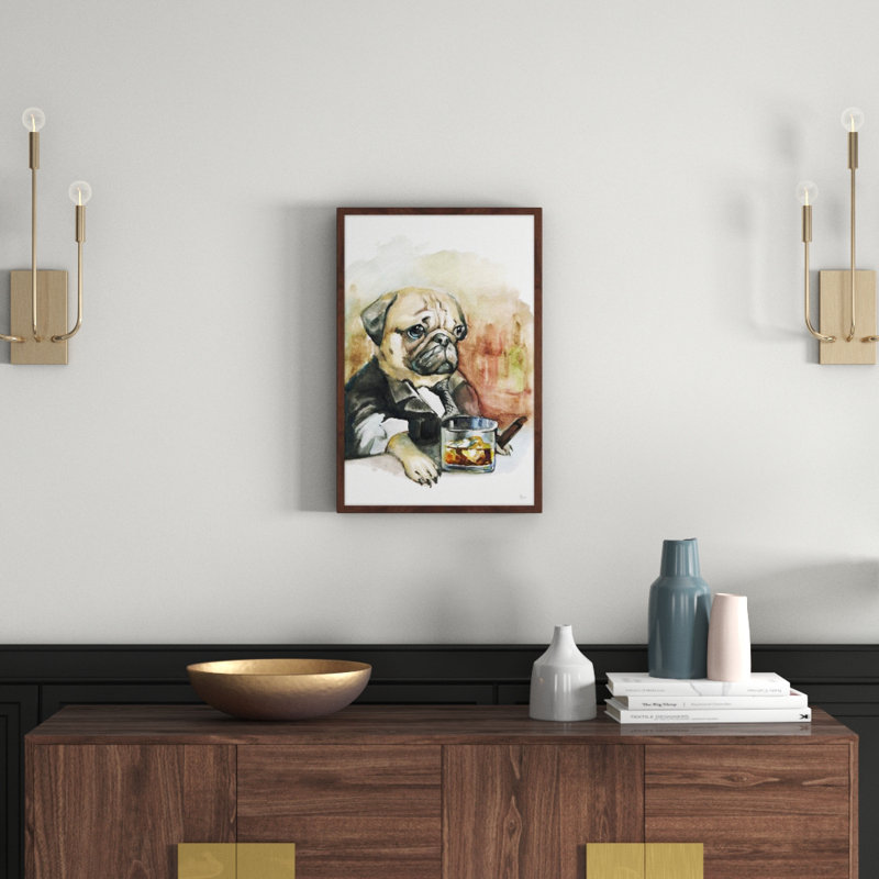 Eyre Tarney - Single Picture Frame Painting, 61cm H x 41cm W x 3.81cm D