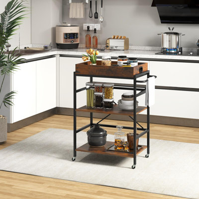 Metal Bar Cart