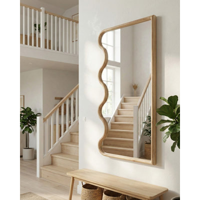 Solid Wood Wall Mirror