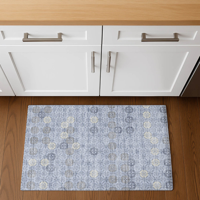 Premium Machine Washable Xamiera AMF1855 Geometric Rug, Rectangle 1'8" x 2'6"