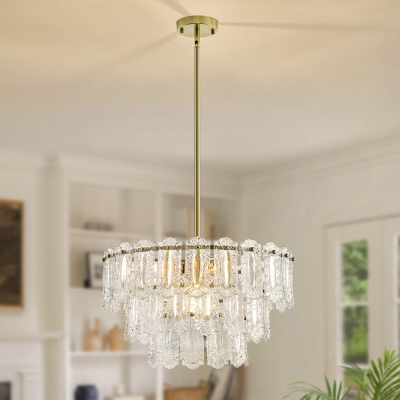 Lustre moderne à niveaux 6 lumières Aurthur