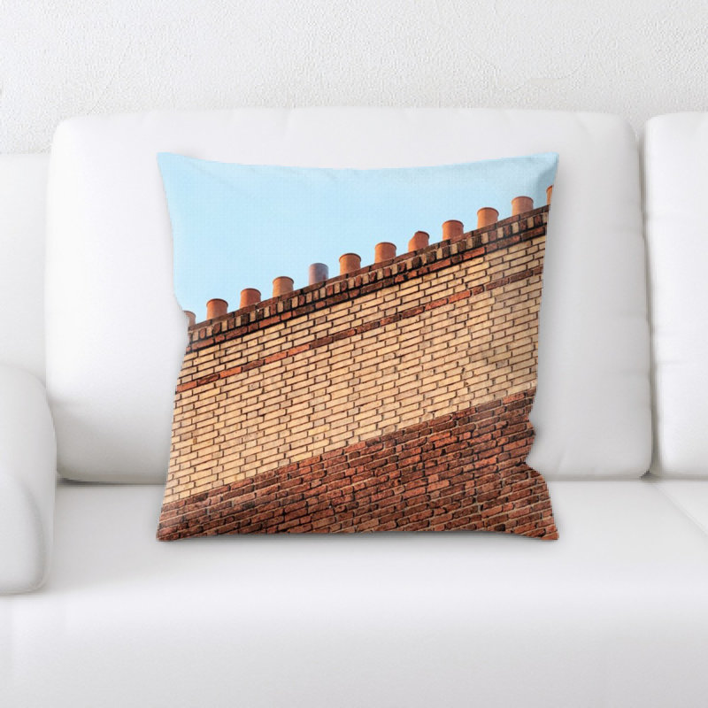 Microsuede Reversible Throw Pillow