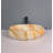 QieRao 16'' Marble Ceramic Oval Bathroom Sink