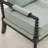 Accent Chair With Turned Wood And Solid Frame-1731412532
