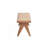Backless Rattan Bench