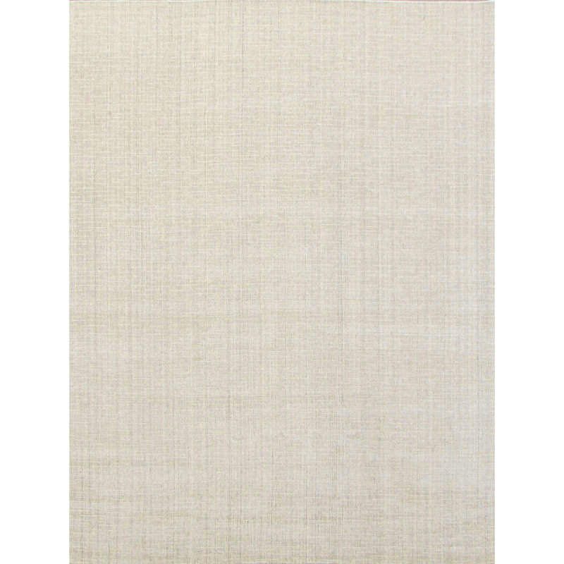Area Rug in Ivory, Rectangle 6' x 9'