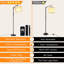 Assiah 160cm LED Arched Floor Lamp-1067565097