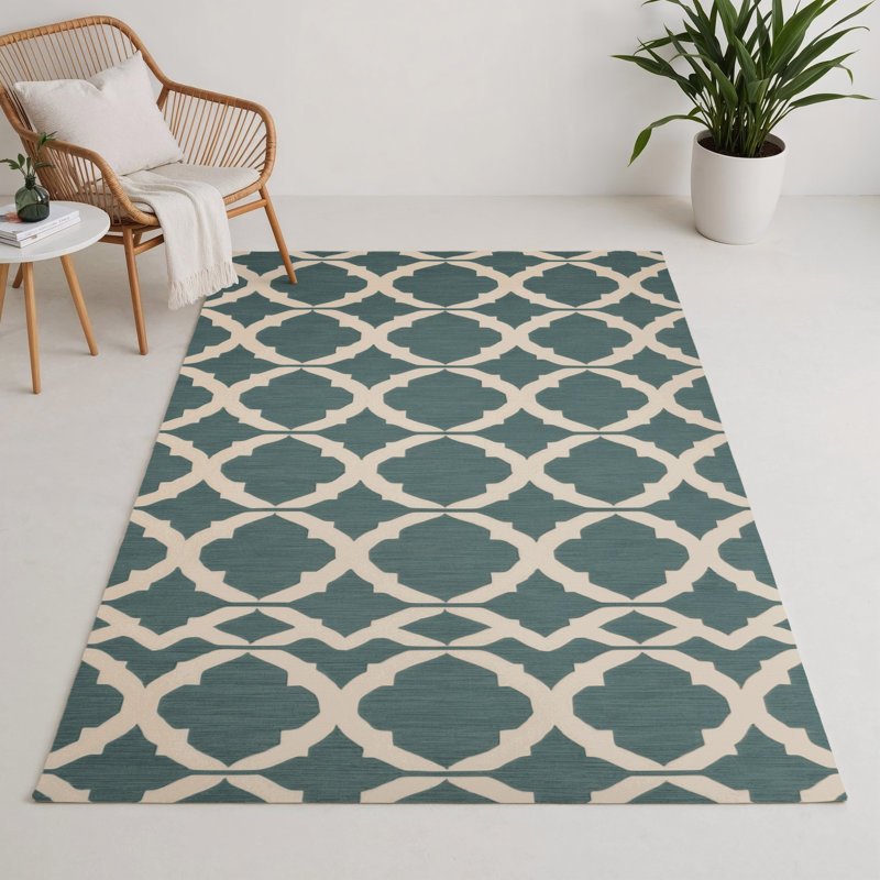 Tapis gris intérieur et extérieur Trellis, Rectangle 9 pi x 12 pi