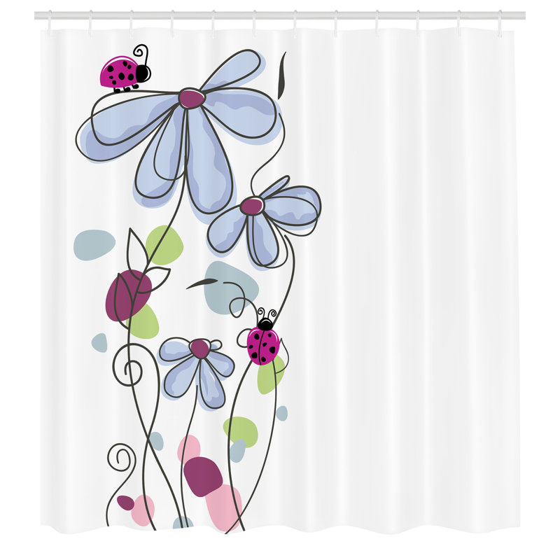 Ensemble de rideau de douche Kids, 69"H x 75"W, Mauve Taupe