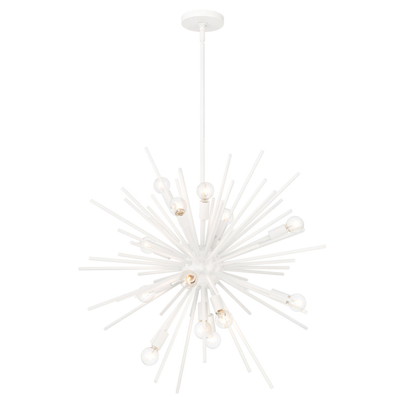 Brayden Studio® Farisha - 15 Light Pendant In Sand, White