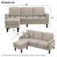 3 Seater Cotton Blend Sofa-231588277