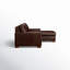 Canapé modulaire en cuir véritable 2 pièces Jonie-92300478-92300494